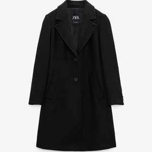 Zara Black Coat